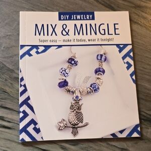 Mix & Mingle Silver and Blue Owl Necklace Kit